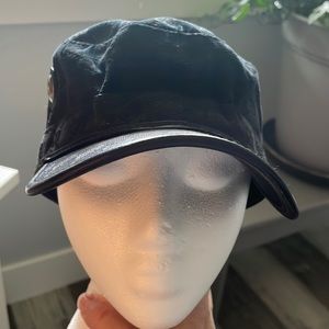 Rare Vintage Gucci Black Military Hat